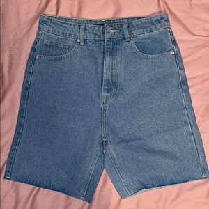 Light wash Denim shorts